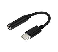 AISENS Adaptador USB Tipo-c a Audio a109-0348 - Conectores USB Tipo-c Macho/Jack 3.5 hembra - - 15 cm