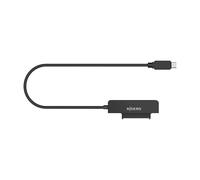 AISENS Adattatore SATA a USB-C USB3.0/USB3.1 Gen1 per Hard Disk 2.5?. Nero