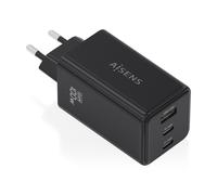 AISENS ASCH-100W3P052-BK Caricabatterie per dispositivi mobili Universale Nero AC Ricarica rapida Interno NEW