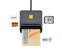 AISENS ASCR-SN02SD-BK lettore di controllo di accesso Lettore di controllo accessi USB Nero NEW