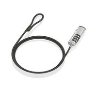 AISENS ASLK-D50N05-BK cavo di sicurezza Nero 15 m