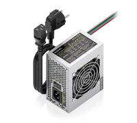 Fuente de Alimentación AISENS ASPC-500SFX-PSE 500W CE RoHS con pulsante accensione