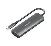 Aisens Hub USB ASUC-6P023-GR Docking station e replicatore di porte USB-C 3.2 Gen1 Grigio