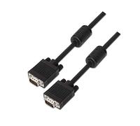 AISENS Cable con FERRITA SVGA HDB15 10M Negro Macho A Macho A113-0074