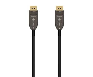 AISENS CABLE DISPLAYPORT 1.4 8K A155-0606 DISPLAYPORT MACHO DISPLAYPORT MACHO 10M NEGRO