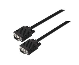 AISENS - Cable SVGA, HDB15/M-HDB15/M, Negro, 5.0M
