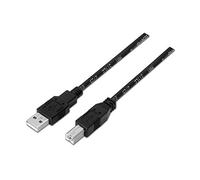 AISENS Cable USB IMPRESORA A101-0005 Tipo A Macho-Tipo B Macho 1M Negro