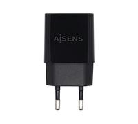 AISENS CARGADOR DE PARED USB 10W ALTA EFICIENCIA, 5V/2A, NEGRO