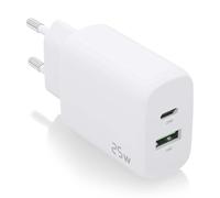 Aisens - Caricatore 25 W, 1Xusb-C Pd3.0, 1Xusb-A Qc3.0, bianco