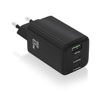 Aisens Caricabatterie Da Parete Usb-a E Usb-c Asch-65w3p042-bk