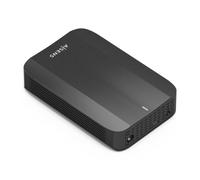AISENS Case esterno per HDD SATA da 3,5", USB-C 3.1 Gen 1 fino a 5 Gbps, UASP, alluminio, nero, ASE-3535B