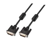 Cavo ISENS DVI-D Maschio A DVI-D Maschio Single Link 18+1 FERRITAS 1.8M Nero A117-0086