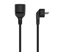 Aisens Cavo Prolunga Alimentazione Schuko CEE7/M-CEE7/H 10m Nero