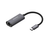 AISENS Convertitore USB3.1 Gen1 USB-C A Ethernet Gigabit 10/100/1000 Mbps. Grigio. 15 cm
