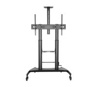 AISENS FT100TE-123 Supporto TV a parete 254 m (100) Nero