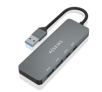 Aisens Hub USB 3.2 GEN2 10G USB-A - USB-A/M-2xUSB-C/H-2xUSB-A/H - 15cm - Colore Grigio