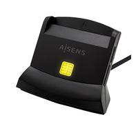 AISENS LECTOR DE DNI Y TARJETAS ASCR-SN04CSD-BK NEGRO
