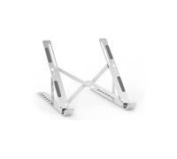 AISENS - LPS2M-173 - Supporto da Scrivania Regolabile per Computer Portatile/Tablet, Argento