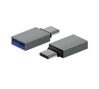 AISENS Adattatore inversione genere cavi USB-C/USB-A A108-0718 Grigio
