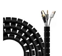 Aisens Organizzatore di cavi a spirale A151-0605 Ø25 mm 3 m Nero