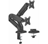 Aisens Dt32tsr-221 Double Monitor Stand Argento