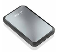 AISENS Scatola esterna 2 5 ASE 2529B 9 5mm SATA a USB 3 0 USB3 1 Gen1 Nero Grigio