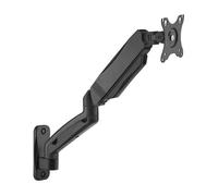 Aisens Storage Rack PRO Contrapeso Giratorio e Inclinabile per Monitor/TV 9kg (3 Perni - 1 Brazo) de 17-32 - Colore Nero