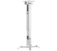 Aisens CWP01TSE-049 Supporto da soffitto/parete per proiettore Max. 20kg Bianco