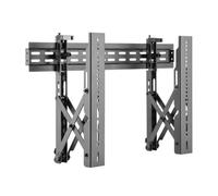 Aisens Supporto Videowall Livellabile e Funzione Pop-out per TV 37-70" Vesa 600x400 Max 45kg Nero