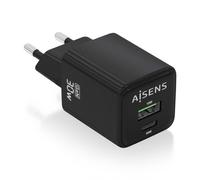 Aisens USB -C 30W caricatore - Elevata efficienza energetica - Tecnologia AI per carico rapido - Multiple protezioni per la sic NEW