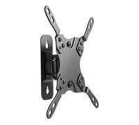 AISENS - WT42TSL-273 - Supporto Eco girevole, inclinabile e livellabile per monitor/TV 20 Kg (1 Pivote) da 13-42, nero