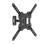 AISENS - WT65TSE-415 - Supporto Eco girevole, inclinabile per monitor/TV 30 kg (2 girevoli) da 23-65, nero