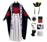 AISHANGYIDE Douma Cosplay Costume con Parrucca e Accessori Anime Kimetsu No Yaiba Cosplay Costume Douma Outfit Halloween Carnival Party Stage Performance Costume Adulto
