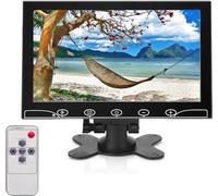AISHICHEN Mini monitor 10.1 pollici, Raspberry Pi Display 1280 x 800, schermo IPS con HDMI USB VGA AV BNC, monitor portatile per ufficio, negozio/computer, TV box, DVR (10.1-1024x600P)