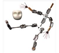 AISINILALAO 18CM,Kit di Armatura Stop Motion Fai-da-Te Winding Rig di Animazione Stop Motion, Kit di Armatura Stop Motion per animatori, Fotografia, claymation e progetti creativi (12 cm-20 cm)