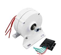 AISINILALAO 220v,Generatore a magneti permanenti Versatile trifase 5000W 450 R/Min 12V 24V o 48V Fai-da-Te, alternatore AC per turbina eolica Verticale o Orizzontale (con Base)