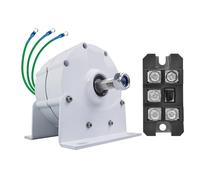 AISINILALAO 9000W Basso Giro del generatore di magneti permanenti 12V-220V Senza Ingranaggi 3 Fasi alternatore turbina eolica con rettificatore Adatto per idro/Turbine eoliche,220v