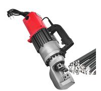 AISINILALAO Alta Potenza Elettrica Barra di Acciaio Tagliera Macchina, 220V / 1600W Portatile Barra di Acciaio Piegatrice Barra Piegatrice Strumento Adatto per Tagliare Barre d'Acciaio 4-25Mm