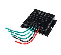 AISINILALAO Controller di Carica per Turbina Eolica MPPT 9000W 12V/24V Nero | Materiale in lega di alluminio, rapida dissipazione del calore, per sistemi eolici e solari