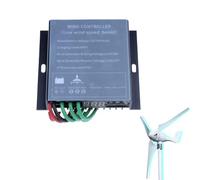 AISINILALAO Controller per Generatore Eolico Impermeabile da 16000W | Regolatore di Tensione Auto 12V/24V MPPT Controller di Carica per Marine, RV, Energie Rinnovabili Off-Grid