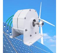 AISINILALAO Generatore a Bassa velocità del generatore a Vento a Bassa velocità, alternatore CA per la turbina a Bassa velocità (con Base) (con Base) (con Base),48V