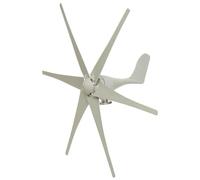 AISINILALAO Generatore di Turbina Eolica A 6 Pale 16000W AC 12V-220V Generatore di Energia Eolica Orizzontale Verticale con Controller MPPT per Sistema di Generazione di Energia Solare,220v