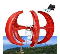 AISINILALAO Generatore di Turbine eoliche da 5000W 12V 24V 48V 220V Generatore di mulini a Vento a Vento per l'uso della Fabbrica di Fabbrica con Kit di generatore di energia eolica Controller,24v