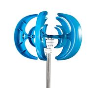 AISINILALAO Generatore Eolico a ASSE Verticale da 20000W, Mulino a Vento a Spirale a Basso Rumore da 12V 24V 48V con Controller di Carica PWM, Ideale per l'indipendenza energetica Rurale,24v
