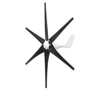 AISINILALAO Generatore Eolico Orizzontale da 5000W, Controller MPPT per Turbina 12V 24V 48V Facile da Montare, Generatore a Mulino a Vento a Basso Rumore per Soluzioni di Energia Rinnovabile,12v