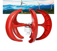 AISINILALAO Kit generatore di Turbine eoliche, con Controller 12000W 5 Lame a Bassa velocità di partenza Turbina a Vento a energia Libera per casa, Illuminazione Stradale (48 V),48v