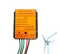 AISINILALAO Regolatore di Carica Eolica MPPT 5000W | Avviamento in venti leggeri, Regolatore Multi-Protezione 12V 24V 48V Caricatore per Generatore Eolico