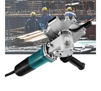 AISINILALAO Sega a Freddo a Barra d'Acciaio ad Alta Potenza 1680W, Strumento di Taglio Metallico Multifunzionale 220V Adatto per Tagliare Materiali Metallici da 4 a 40 mm con 2 Lame da Sega