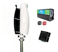 AISINILALAO Turbina Eolica Verticale Portatile 12V 24V 48V 220V