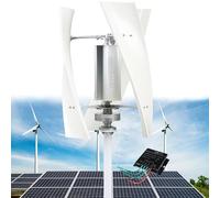 AISINILALAO Turbine eoliche da 12000 W Generatore di Turbine eoliche 12V/24V/48 V/220 V Generatore di levitazione Magnetica trifase Verticale W/Controller per Barche, terrazze, cabine,24V